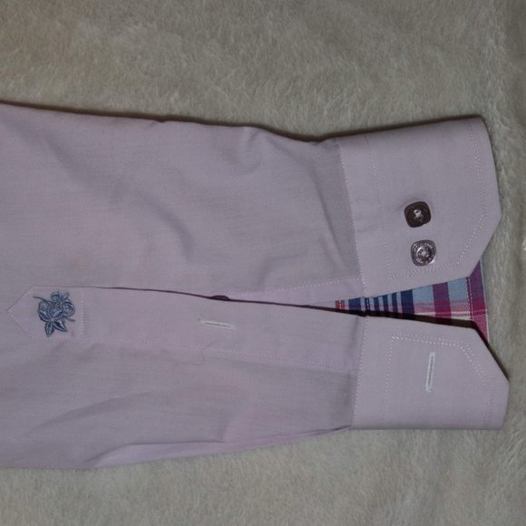 Stone Rose Lavender Buttonup Dress Shirt - Picture 13 of 13